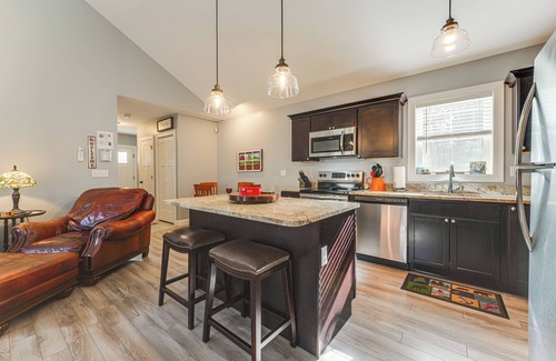 Bridgton House | Ski, Hike & Boat: Modern Bridgton Retreat