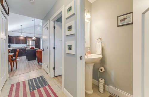 Bridgton House | Ski, Hike & Boat: Modern Bridgton Retreat