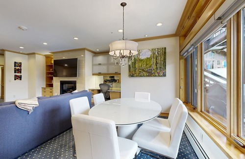 Vail Condo | Ski-in/out condo with fireplace, balcony, fast WiFi & shared hot tub, pool, W/D