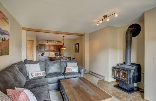 Peak 8 Condo | Ski In-Out on 4Oclock with Chair and Town Access!