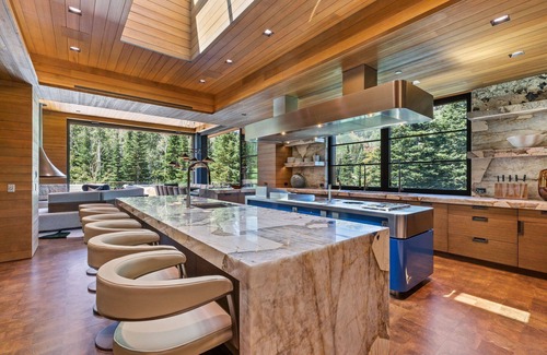 Park City House | Ski in out secluded mountain estate, salt water pool, spa room, private ski access