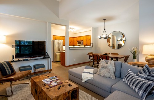 Upper Village House | SKI IN/OUT | Updated 3BR + Den | Mountain Views | Hot Tub | Managed By Aloha Whistler