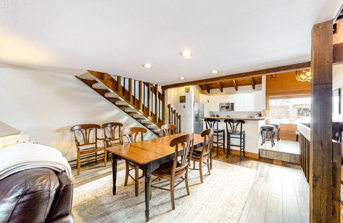Sun Valley Condo | Ski-in/ski-out alpine condo with prime location, shared pool, hot tub, & tennis