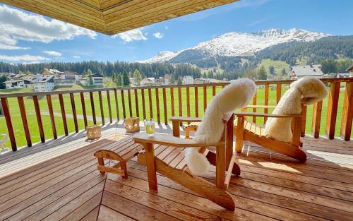 Parpan Apartment | Ski-in Ski-out-Apartment Mountain Nest Parpan