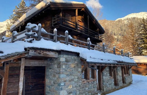 Verbier Ski Chalet | Ski in/Ski out Charming 1851 wooden chalet next to the Hameau de Verbier