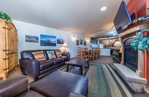 Winter Park Condo | Ski in/ski out condo overlooking the base area. Access to shared hot tubs