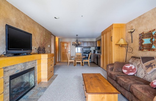 Big Sky Condo | Ski-In/Ski-Out Condo with Access to a Shared Heated Pool/Hot Tub, & Mountain Views