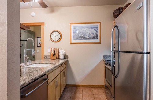 Mammoth Lakes Condo | Ski in Ski Out Juniper Springs Lodge #351 Luxury Slope-side 2 Bedrm 2 Bath End Unit!