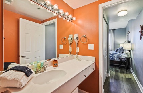Panama City Beach Condo | 🏖️Skip the elevator to the 2nd floor with same level reserved parking Gulf front condo!🏖️