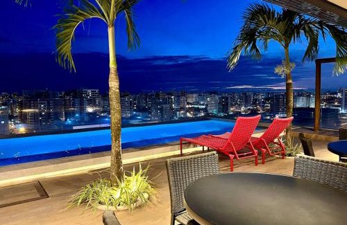 Jatiuca Apartment | SKY 813 | Vista mar com piscina na cobertura
