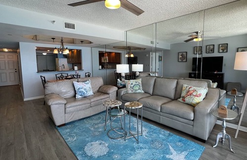 Sand Key Condo | Sky High Views-14th Floor Sand Key Beachfront! Spacious 1 BR!