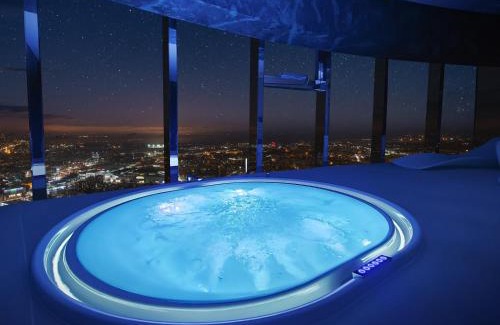 Krzyki Apartment | Sky Tower - 48 Piętro Penthousy z Prywatna SPA - ADULT ONLY