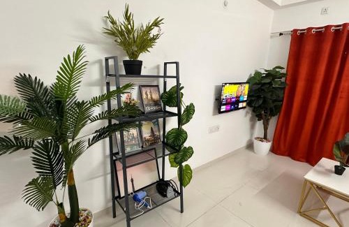 Hadapsar Apartment | Skye Private 1Bhk in Amanora Park Town with WiFi AC Smart TV Washing Machine