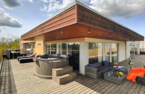 Zolitude Apartment | Skyhouse Riga Lux Penthouse & SPA