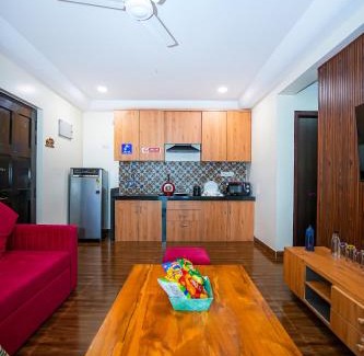 Candolim Apartment | Skylight BnB F203 - 2BHK with pool near Candolim beach
