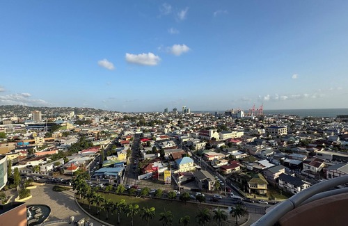 Port of Spain Apartment | Skyline Retreat : Carnival Hotspot - One Woodbrook
