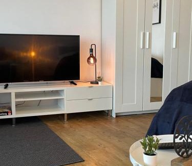 Antonsviertel Apartment | Skyline Suite Augsburg-Stilvoll & zentral