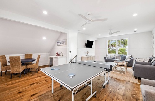 Seagrove Beach House | Sleeps 18! Private Pool, Hot Tub, LSV, 2 Living Rooms, & Pet Friendly!