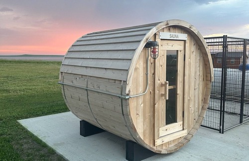 McIntosh County Cabin | Sleeps Up to 12, Lakefront Stay at Dry Lake, ND: Pet Friendly!