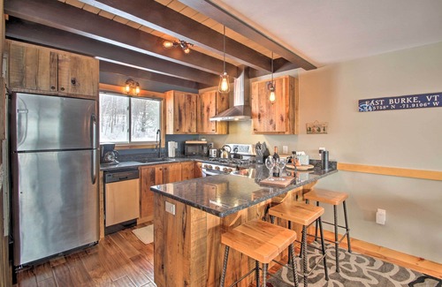 East Burke Condo | Slopeside Burke Mtn Condo w/Amenity Access!