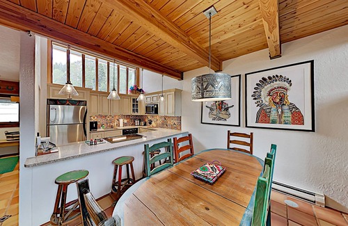 Taos Ski Valley Condo | Slopeside Penthouse | 2 Mountain-View Balconies, Fireplace & Covered Parking