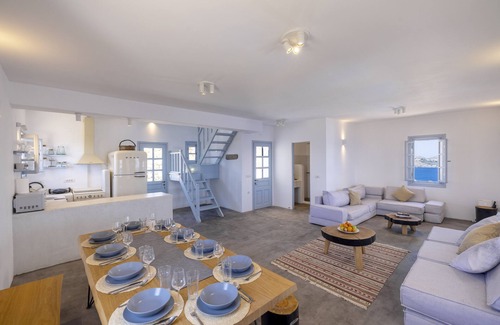 Sapsila House | Slow Luxury Patmos Hideaway with panorama and pool Villa Tatyana