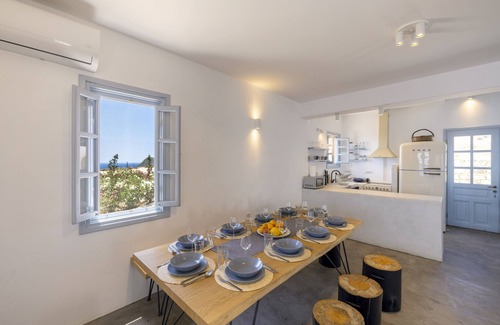 Sapsila House | Slow Luxury Patmos Hideaway with panorama and pool Villa Tatyana