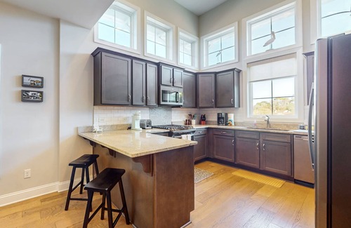 Caswell Beach House | Slowin' Dune | Lavish Island Getaway with Golf Cart Near Beach, Golf, & Dining