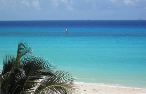Playacar Fase I Apartment | SMACK DAB ON THE OCEAN! LUXURY PENTHOUSE DUPLEX CONDO, OCEAN VIEWS BOTH LEVELS!