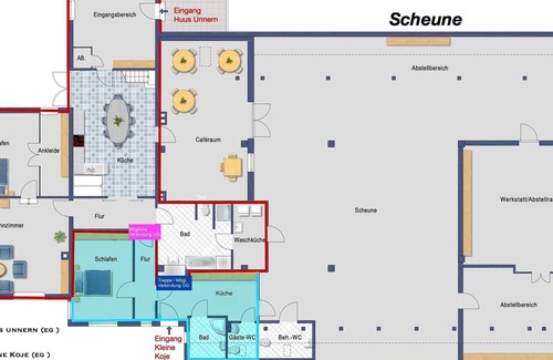 Westoverledingen Apartment | Small berth (ground floor) - Gulfhof Marianne, 75101