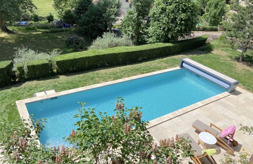 Hauteroche House | Small castle in the heart of Burgundy, swimming pool, panoramic view