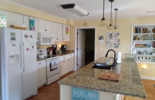 Edisto Island House | Small pets welcome with fee. Watch the Edisto deer from the screened porch!