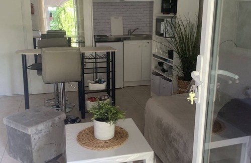 Le Cannet-des-Maures Apartment | Small studio in private garden Summer SPA 06à09