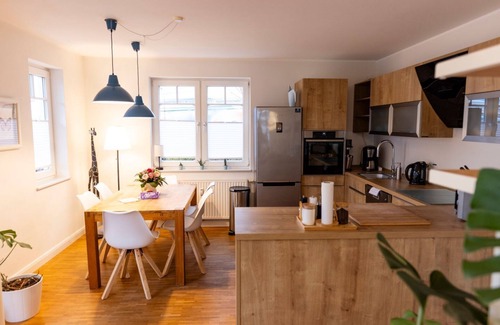 Dobbenviertel Apartment | SmartFewo: Home | Central | Terrace | Parking lot