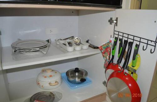 Tagaytay Apartment | SMDC Wind Residences 102 Loft Bedroom Facing Amenities with WIFI and Parking