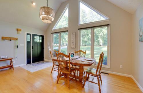 Moneta House | Smith Mountain Lake Home with Private Hot Tub and Dock