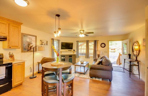 Cherokee Cabin | Smoky Mountain Cabin w/Hot Tub & River Views!