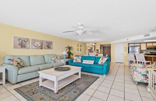 Orange Beach Condo | Snowbird Availability! Beachfront 3BR! Splash Pad
