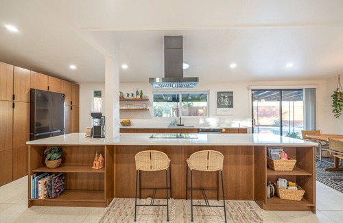 Tucson House | Snowbird-friendly desert oasis with private pool, shady patio & 2 WFH offices