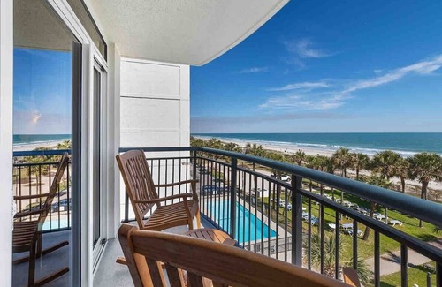 Myrtle Beach Apartment | Snowbird Specials Available-Tranquil Palms Oceanfront Condo