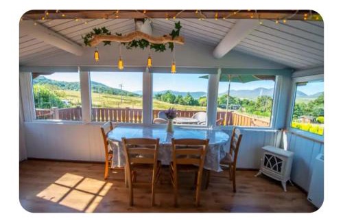 Bronaber Ski Chalet | Snowdonia Escapes# Scenic Log Cabin with Views, WIFI & 2 Double bedrooms