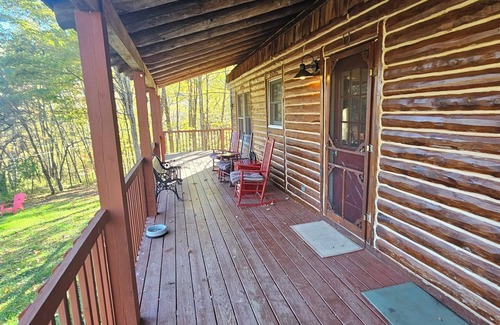 Slaty Fork Cabin | Snowshoe Log Cabin - Falling Water