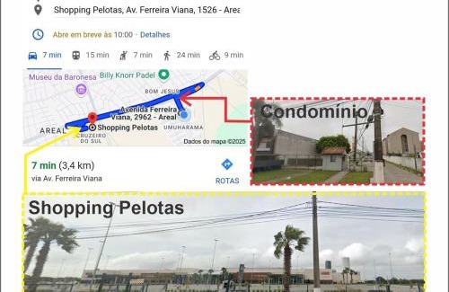 Sao Goncalo Apartment | Sobrado em condominio próximo Shopping Pelotas