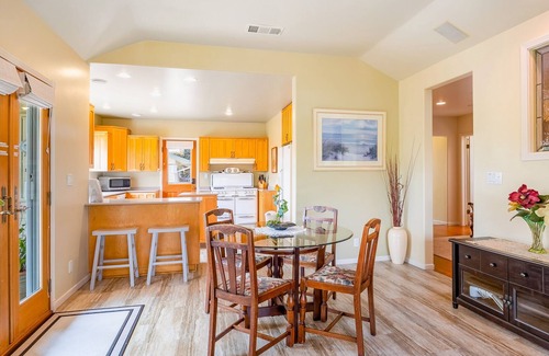 West Mesa House | SoCal paradise with backyard garden, patio & ocean-view balcony