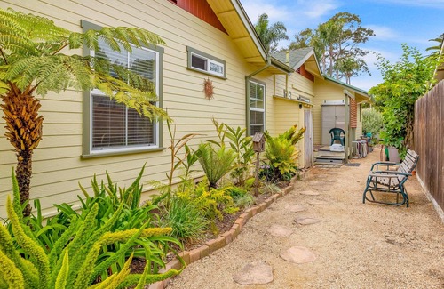 West Mesa House | SoCal paradise with backyard garden, patio & ocean-view balcony
