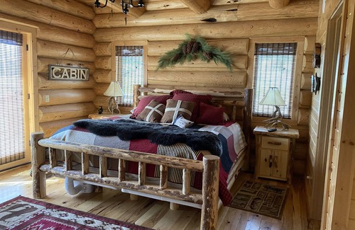 Island Park Cabin | Soggy Bottom Ranch Cabin, Mtn Views, Yellowstone 35 miles, Great Fishing Pond