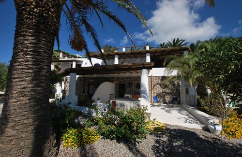 Lipari Apartment | Sol Levante - fully equipped studio with sea, volcano & Etna views