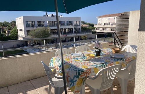 Le Grau-Du-Roi Apartment | Sol-y-Days Cap Camargue, duplex sleeps 5 with heated swimming pool