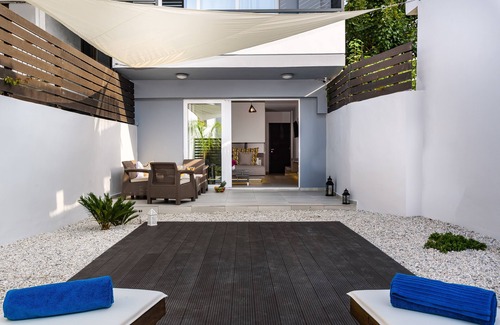 Agia Marina Apartment | Solar Apartment Yard North offers the traveler many things to see