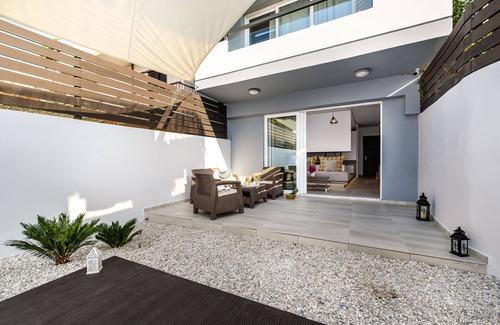 Agia Marina Apartment | Solar Apartment Yard North offers the traveler many things to see